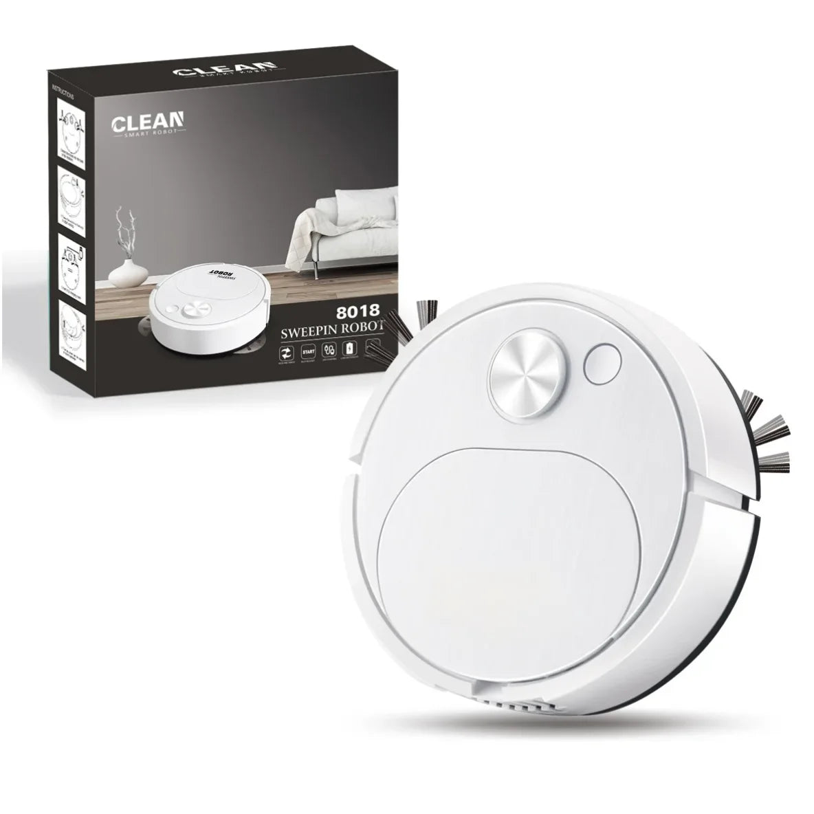 3-in-1 Smart USB Robot Vacuum Cleaner