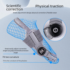 Upgraded Adjustable Bunion Corrector